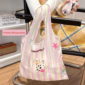 Fashion Printing Shoulder Bag Eco-Friendly Tote Bag Portable Grocery Bag - Picture 1 of 16