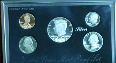 Uncirculated 1993 United States Mint Premier Silver Proof Set - Image 1 of 2