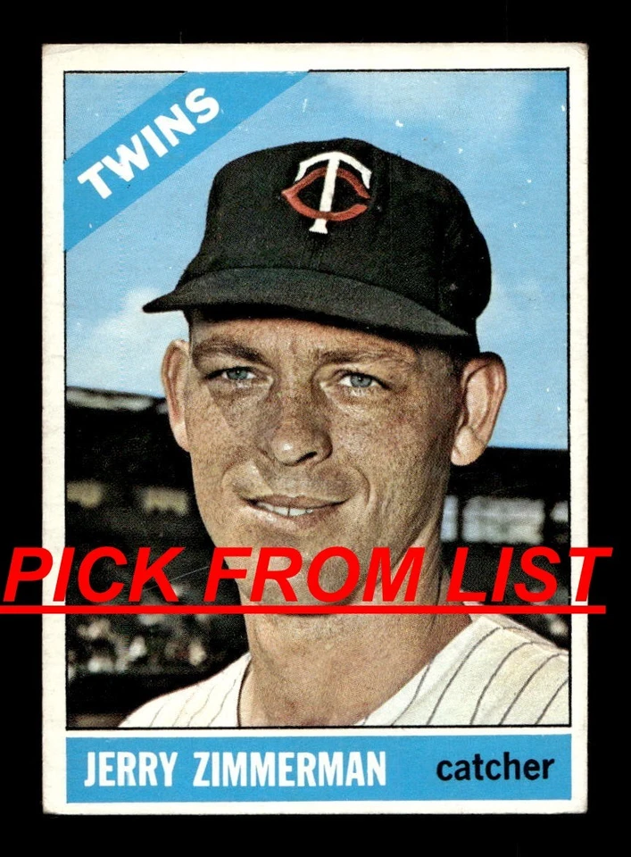1966 Topps Baseball #2-391 VG-EX Pick From List ALL PICTURED vv7 aa5 - Image 1 of 1