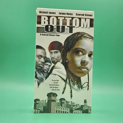 Bottom Out VHS Sealed Nicholl Jones Conrad Glover BRAND NEW SEALED Tape Vintage - Image 1 of 3
