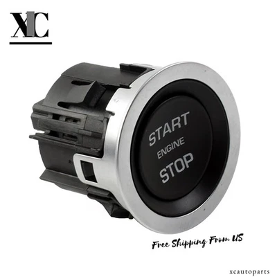 Engine Start Stop Ignition Switch Push Button For 2010 2011 2012 2013 Jaguar XJ - Image 1 of 4