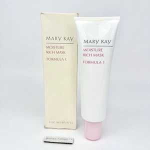 Mary Kay MOISTURE RICH MASK FORMULA 1 Face New In Box 4oz 1061 Discontinued HTF - Picture 1 of 11