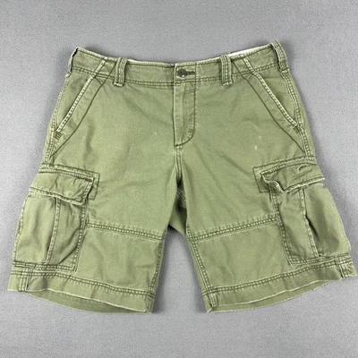 Denim & Supply Ralph Lauren Cargo Shorts Mens 34 Military Green Cotton Pockets - Image 1 of 4