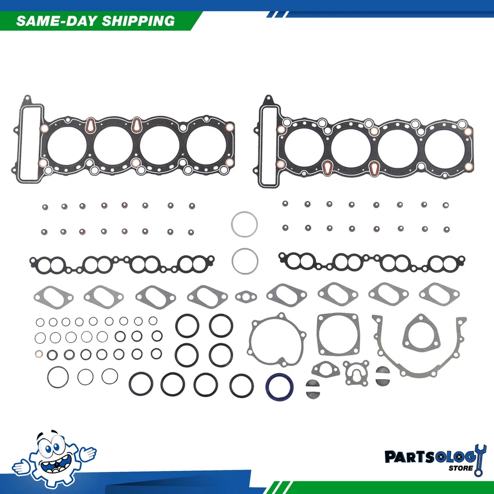 DNJ HGS650 Graphite Cylinder Head Set For 90-96 Infiniti Q45 4.5L DOHC - Image 1 of 4