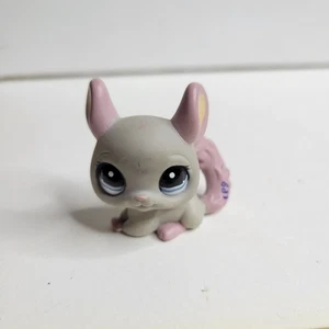 2007, "Chinchilla" #1165 Littlest Pet Shop grau/rosa Farbe, Hasbro - Bild 1 von 4