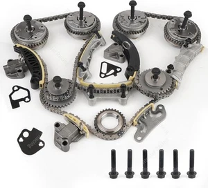 Engine Timing Chain Kit for Chevrolet Malibu Impala GMC Cadillac Pontiac Buick - Picture 1 of 8