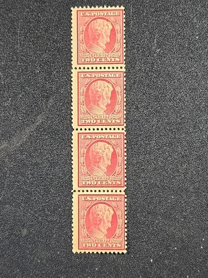 1909 U.S. 2 cent Lincoln Centennial - Scott #367  - STRIP OF 4 Mint, NH  stk#MN4 - Image 1 of 4