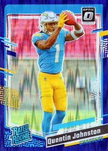 2023 Panini Donruss Optic Rated Rookie "Quentin Johnston" #265 Purple Shock!NM! - Picture 1 of 1