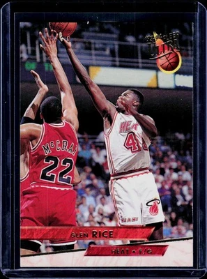 Basketball 1993-94 Ultra #101 Glen Rice Miami Heat - Image 1 of 2