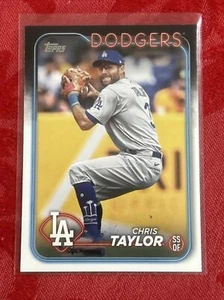 CHRIS TAYLOR 2024 Topps Series 1 LA Dodgers #246 - Picture 1 of 7