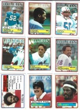 1983 Topps Football - complete your set 251-396