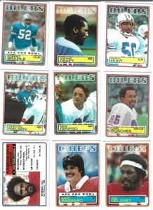 1983 Topps Football - complete your set 251-396