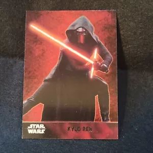 2015 Topps Star Wars The Force Awakens Kylo Ren #1 - Picture 1 of 2