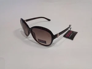 Seksy Swarovski Crystal Ladies Sunglasses Transparent Burgundy Various designs