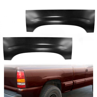 Wheel Arch Repair Panel Upper Rear Pair for 1999-2007 Chevy Silverado GMC Sierra - Image 1 of 4