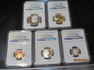 2011-S Clad Proof Set NGC PF70UC Early Releases (10 Coins) - Image 1 of 4