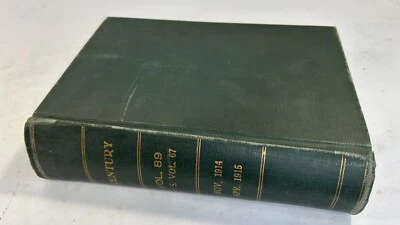 Bound Magazine: Century Illustrated Monthly: November 1914 to April 1915 - Image 1 of 4