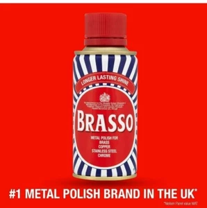 Brasso Liquid Metal Polish For Stainless Steel Pewter Chrome Brass Copper 175ML - Picture 1 of 4