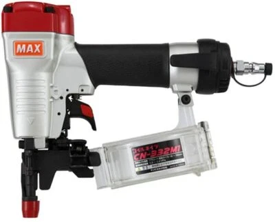 MAX Pneumatic Auto-feed Nail Gun CN-332M1 Only Plasheet type L=25･65mm With Case - Image 1 of 4
