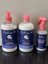 Shea Moisture Miracle Shampoo Conditioner & Styler Set NEW