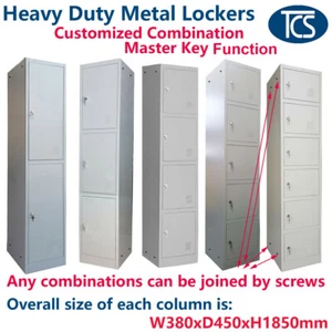 TCS Metal Lockers - Customized the Combination of Lockers - Alloy Locks & Keys - Picture 1 of 6