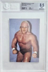 1985 Wieser & Wieser All-Star Wrestling Postcards Hulk Hogan BGS 8.5 NM-MT+ GOAT - Picture 1 of 2