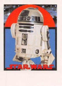 2017 Topps Star Wars Sugar Free Bubble Gum R2-D2