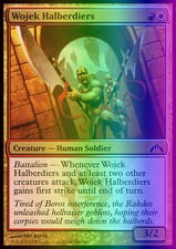 Magic the Gathering MTG Wojek Halberdiers (208) Gatecrash   LP FOIL