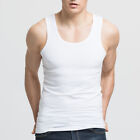 Mens Workout Tank Tops Muscle Slim Fit Bodybuilding Training Gym Fitness Vest