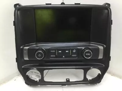 2015-2016 Chevrolet Silverado 1500 2500 Radio Control Panel Screen 23485741 OEM - Image 1 of 4