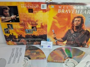 Braveheart (1995) THX Wide Screen LaserDisc | Pioneer Special Edition (M/VG+) - Picture 1 of 8