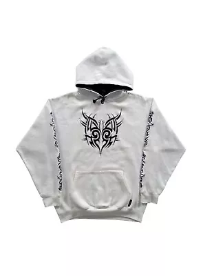 SUDADERA CON CAPUCHA VINTAGE SAPPHIRE LOUNGE - ROPA DE CALLE DE LA DÉCADA DE 2000 - TRIBAL - CIBERSIGILISMO - Y2K Foto 1 de 4