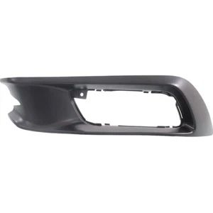 New Fog Lamp Molding Textured Black Front Left Side For 2012 Honda Civic Sedan - Picture 1 of 5