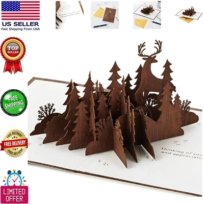 Elegante tarjeta de despedida de soltero emergente para el día del padre - alta calidad, ecológica Foto 1 de 4