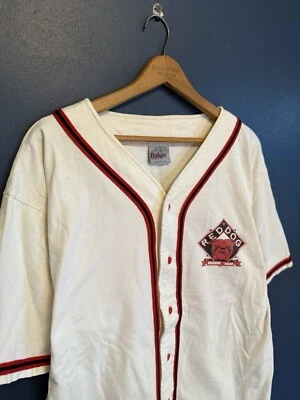 Camiseta deportiva de béisbol vintage de algodón con cerveza Red Dog años 90 talla grande  Foto 1 de 4