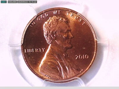 2010 P Lincoln Shield Cent PCGS MS 65 RD 30538577 Video - Image 1 of 3