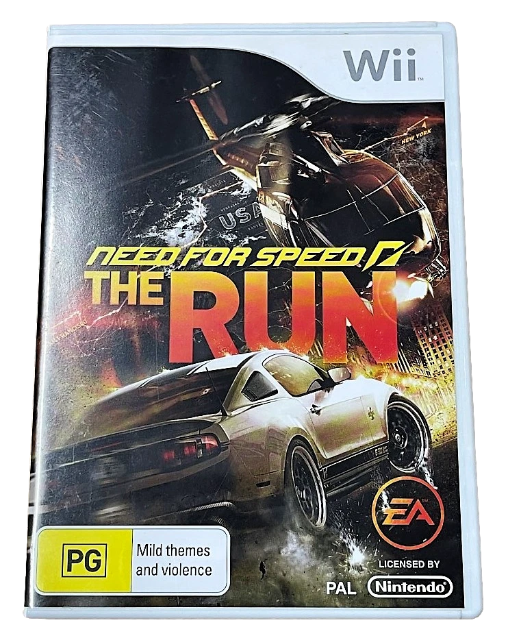 Need For Speed The Run Nintendo Wii PAL *Complete* Wii U Compatible - Image 1 of 1