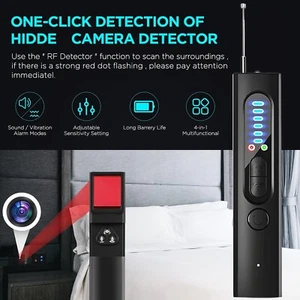 Hidden Camera Detector For Hotel Car Scanner Anti Tracker Bug Finder GPS Tracker - Picture 1 of 12