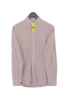 Club Monaco Men's Shirt XS Brown Striped 100% Other Basic - Picture 1 of 5