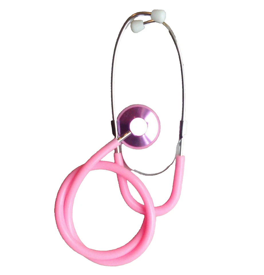 Stethoskop Stetoskop Stethoscope PINK, Rettungsdienst Krankenhaus  Praxis - Bild 1 von 4