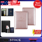 Passport Purse Card Wallet Rfid Blocking Holder Cover Case For Travel Accessorie