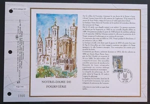 Blatt CEF 1. Tag 1282 1996 Notre Dame de Fourvière - Bild 1 von 1
