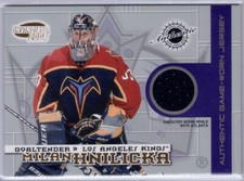 2003-04 Pacific Invincible Jersey #2 Milan Hnilicka 445/1500 *S2573