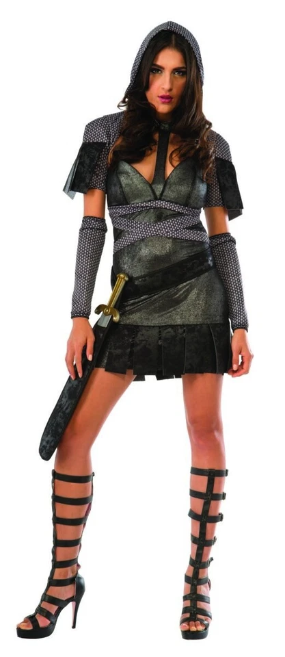 Women’s Sexy Medieval Knight Maiden Costume, Rubies delicious of NY, Medium - Image 1 of 1