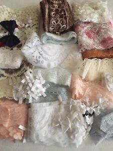 JOB LOT Contains lace and bows all in the photos   LA 525