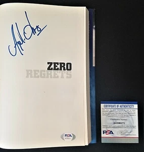 APOLLO OHNO Signed 'ZERO REGRETS' Book Ist Ed/1st Print PSA/DNA - Nice Auto! - Imagen 1 de 3