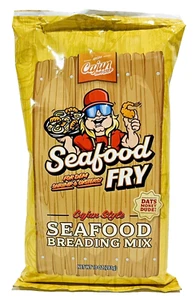 Mezcla de pan para freír mariscos estilo cajún de dos pasos 10 oz - Imagen 1 de 1