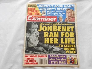 NATIONAL EXAMINER-MARCH 9,1999 Jon Benet - Imagen 1 de 2