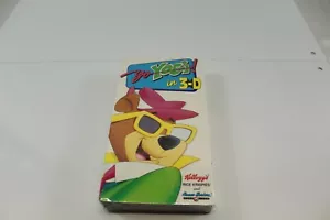 Vintage Yo Yogi VHS Tape In 3D by Kellogg's Rice Krispies 1991 Factory Sealed - Picture 1 of 5