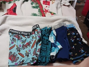 6 Pair Boys Boxer Size L Size 10  - Picture 1 of 7